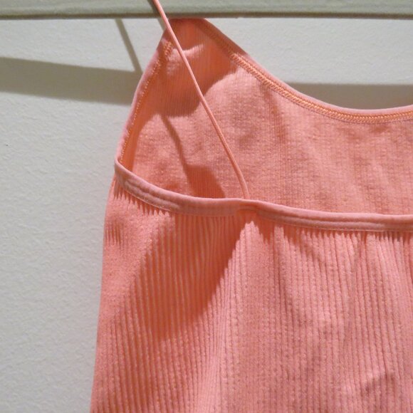 ARITZIA SUNDAY BEST Ribbed Seamless Bodysuit in Neon Sunset Stretch Feminine M/L - Picture 10 of 12